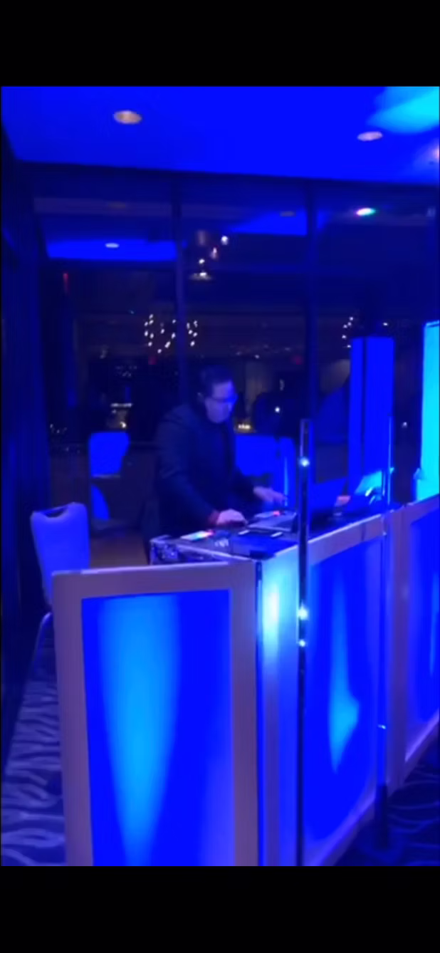 DJ Serrato mixing live at a corporate event in the Phoenix metro area